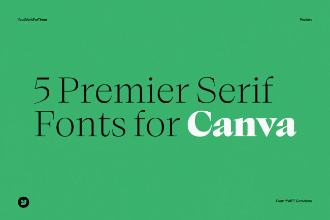 5 Premier Serif Fonts for Canva – Download Today!