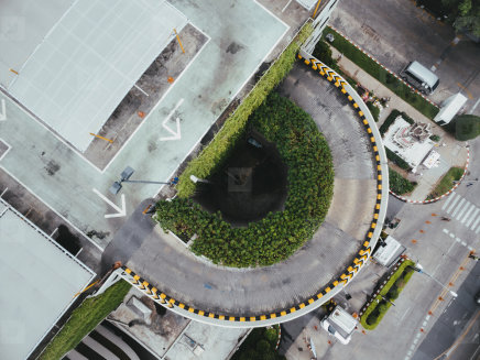 Abstract & Living Art From The Department Of Aerial Observation