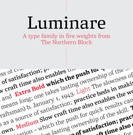 Fresh From The Northern Block: Luminare