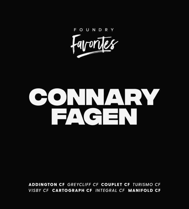 Foundry Favorites: Connary Fagen