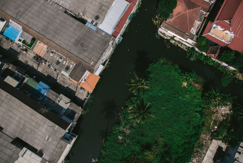 Bangkok Suburb via Drone