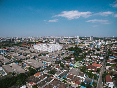 Bangkok Suburb via Drone