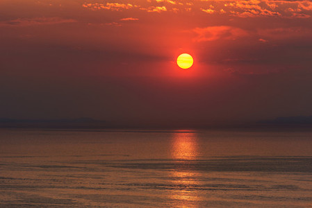 Sunset ocean