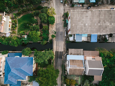 Bangkok Suburbs via Drone