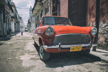 Classic car in Havana  Cuba
