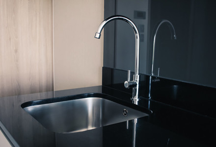 Modern stainless sink