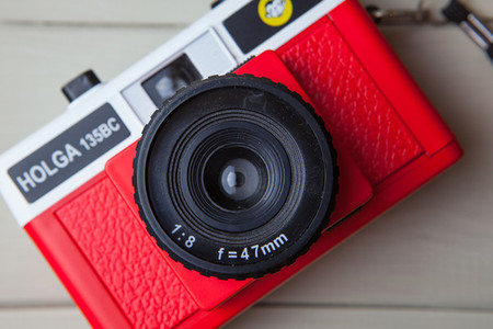 Red Retro Camera