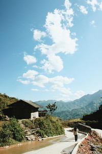 Road of mountain  Vietnam 02