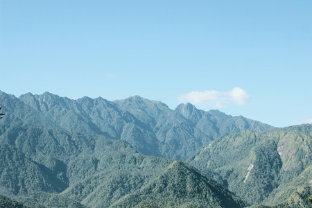 View of Sapa Valley  Vietnam