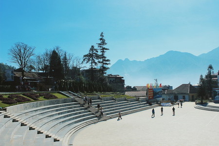 Public park Vietnam