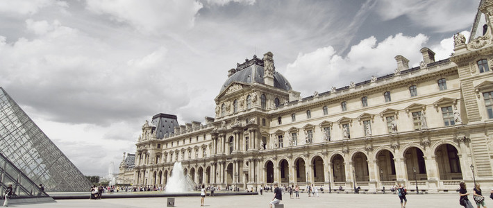 The Louvre in Summer
