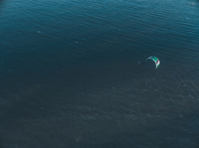 Kite Surfing Aerial Image 04