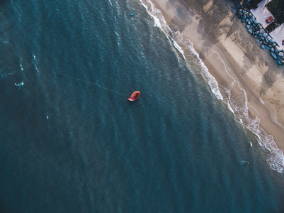 Kite Surfing Aerial Image 05