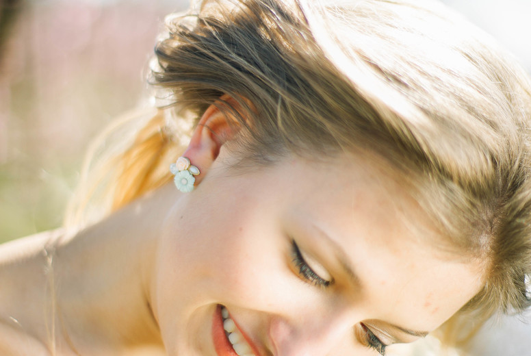 nice classic spring portrait