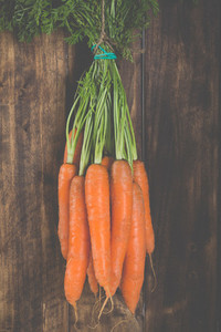 Delicious fresh carrots