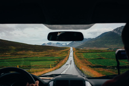Road trip in Iceland  landscape