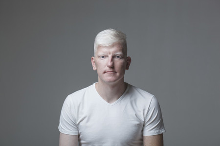 Futuristic Albino Man 09