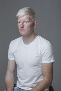 Futuristic Albino Man 11