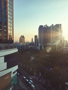 Morning Bangkok City