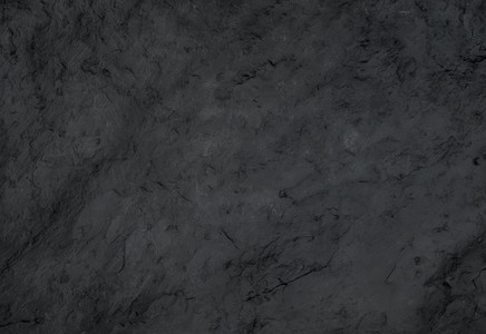 Black natural slate stone texture or background