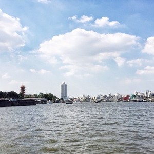 Scenic view of Chao Praya River