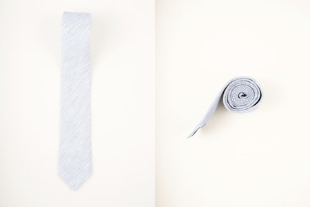 Mens striped neck tie
