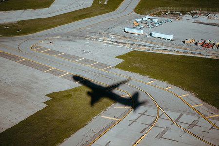 Airplane Takeoff Shadow
