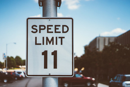 Speed Limit 11mph