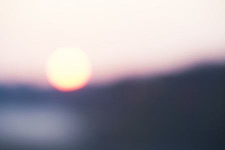 Sunrise blur