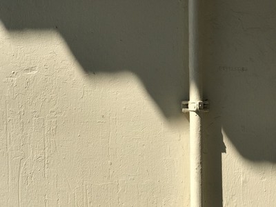 Texture of wall with pipe