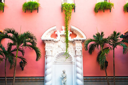 Pink architecture