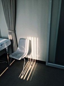 Chair under shadow