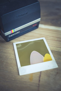 polaroid instant analog camera