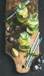 Citrus and herbs infused sassi water for detox  dieting