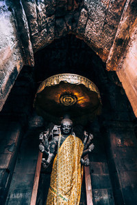 Ancient buddhist statue