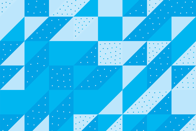 Geometric repeating pattern tile