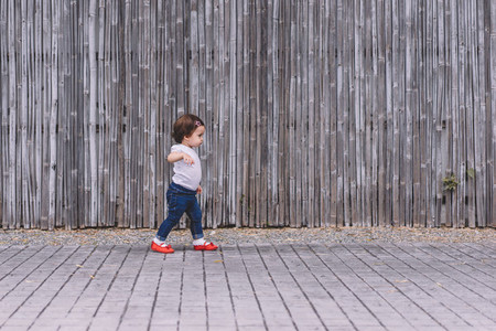Young Child Walking