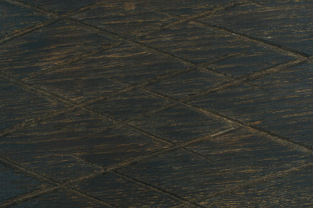 Dark toned natural oak wood texture with notches