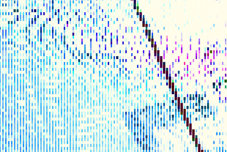 Pixelated background texture