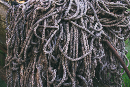 Old ropes texture