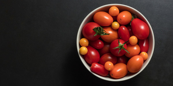 Bowl full of tomatoes