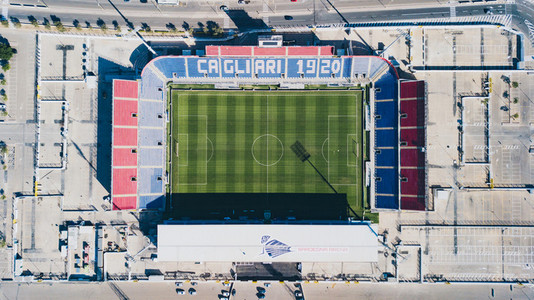Aerial View of stadium