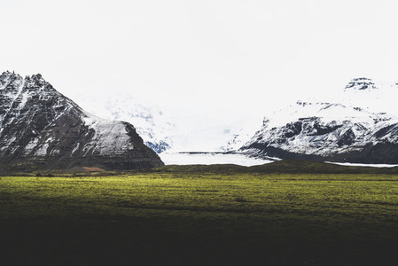 Spring Icelandic Landscape