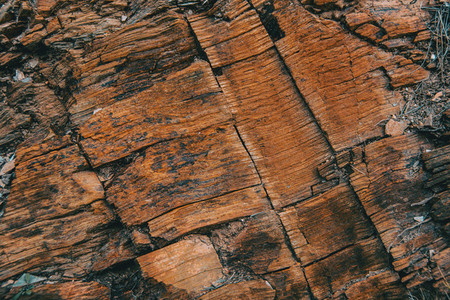 Smooth brown stone texture