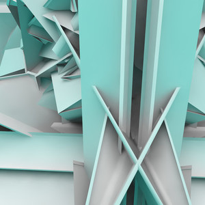 abstract 3D illustration