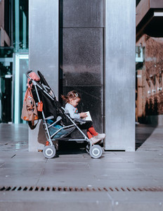 Baby Stroller in the City