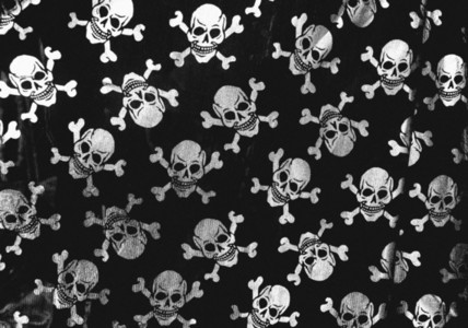 Halloween Pirate Skulls pattern