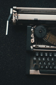Old Retro Typewriter