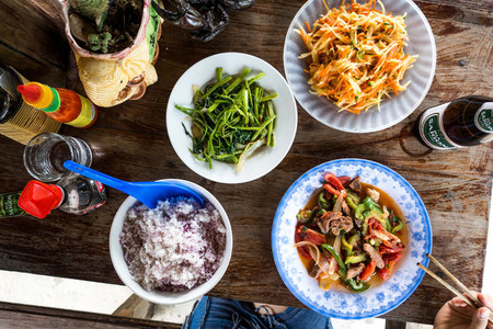 Fresh  healthy Vietnamese food