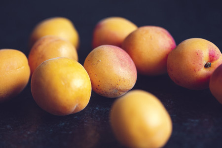 fresh bio fruits apricot